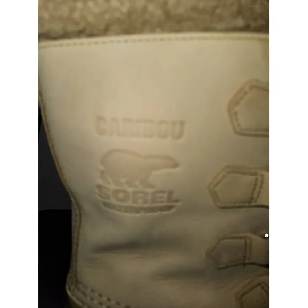 Sorel Caribou Boots Tan Mens Size 10